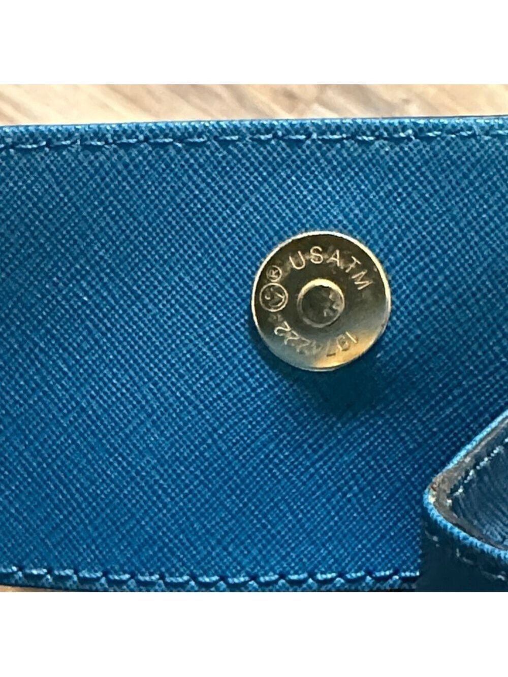 Michael Kors Tilda XL Teal Clutch - Picture 16 of 17